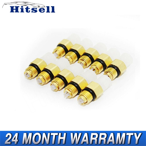 Compression Fitting Brass - 10 stücke Luftfederung Reparatur Kit Luftschlauch