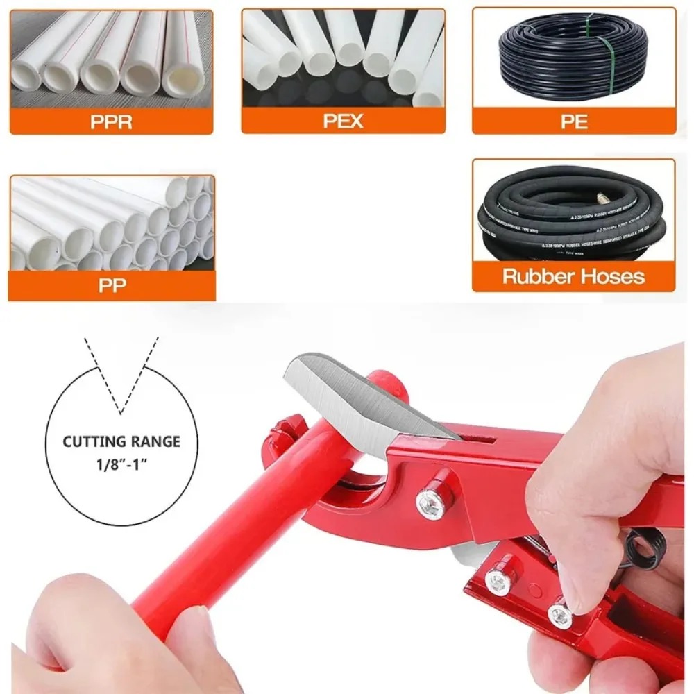 PU/PP/PE/PPR Schlauch Schneide – Pipe Cutter Ratchet Bewertung und Preis