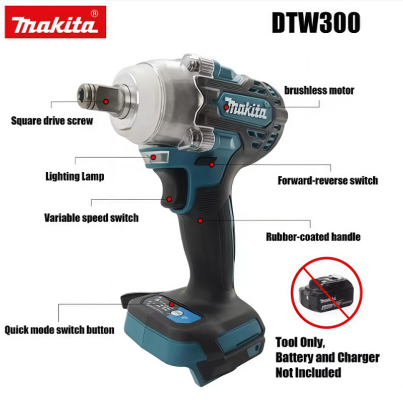 Makita DTW300 18V Bürstenloser – Makita Drill Dtw300 Bewertung und Preis