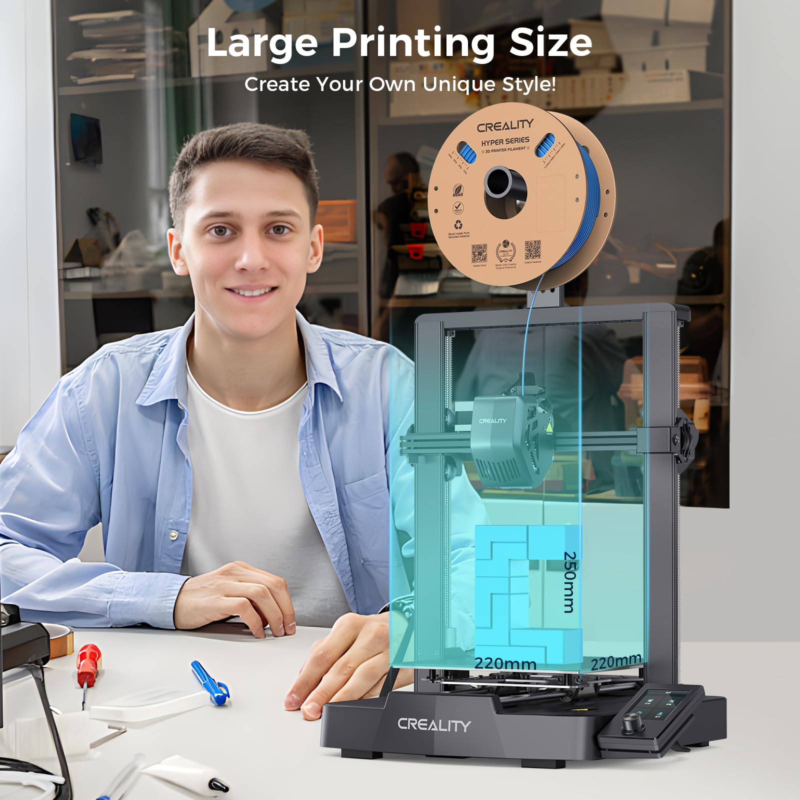 CREALITY Ender-3 V3 SE 3D-Druc – Creality Printer Ender 3 V3 Bewertung und Preis