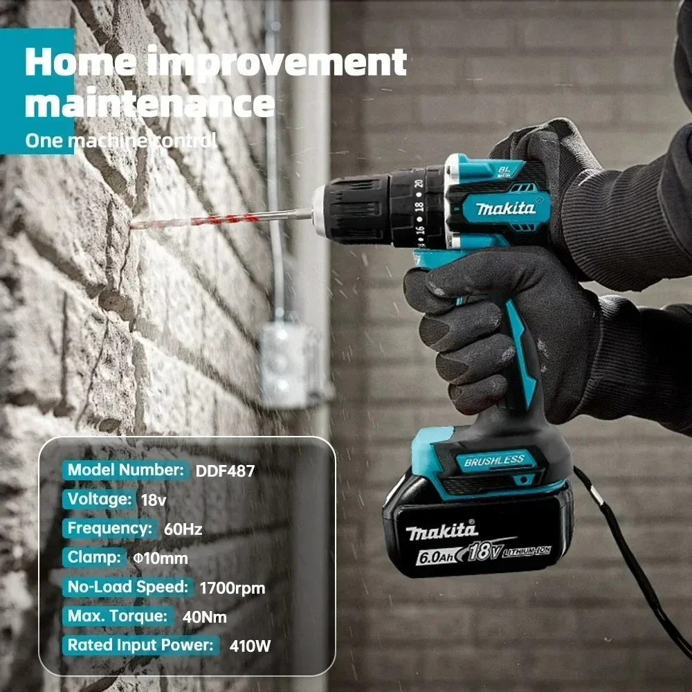 Makita 100% Original DDF487 Ak – Makita Drill Ddf484 Bewertung und Preis