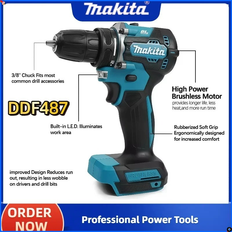 Makita DDF487 Bürstenloser Sch – Makita Drill Ddf484 Bewertung und Preis